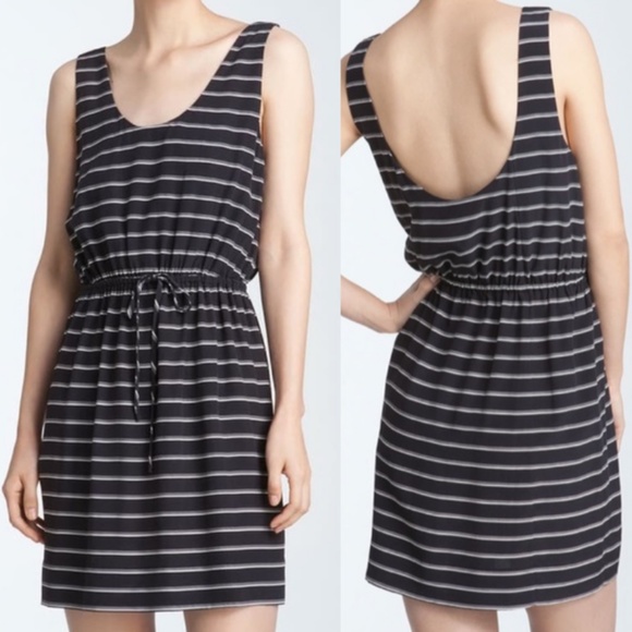 Joie Dresses & Skirts - NWT ANTHROPOLOGIE JOIE Chariot Silk Striped Dress